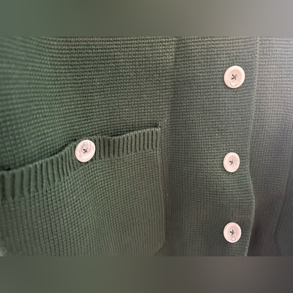 NWT 20/22 Boden Emily Wool Blend Cardigan Hunter Green - Picture 4 of 8